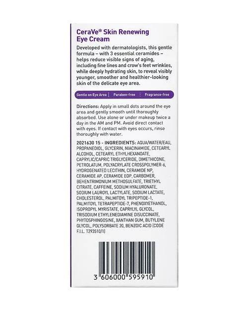CeraVe - Skin Renewing Eye Cream