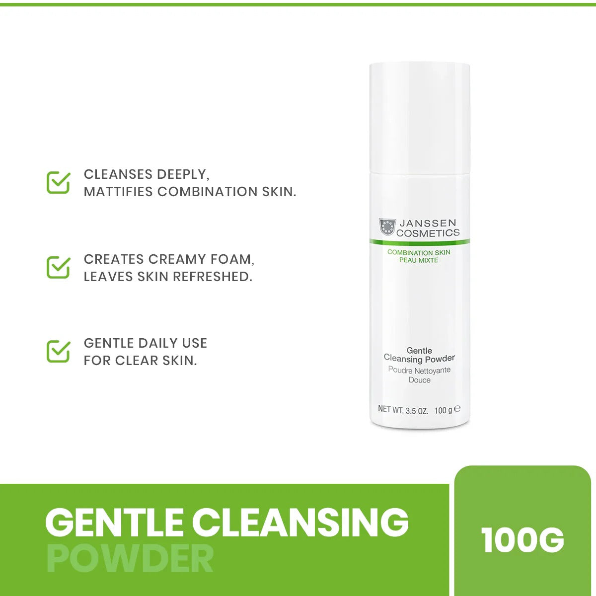 Janssen Cosmetics - Gentle Cleansing Powder 100g