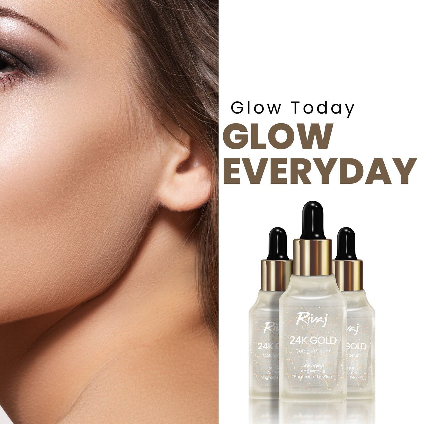 Rivaj - Face Serum - 24k Gold (30ml)
