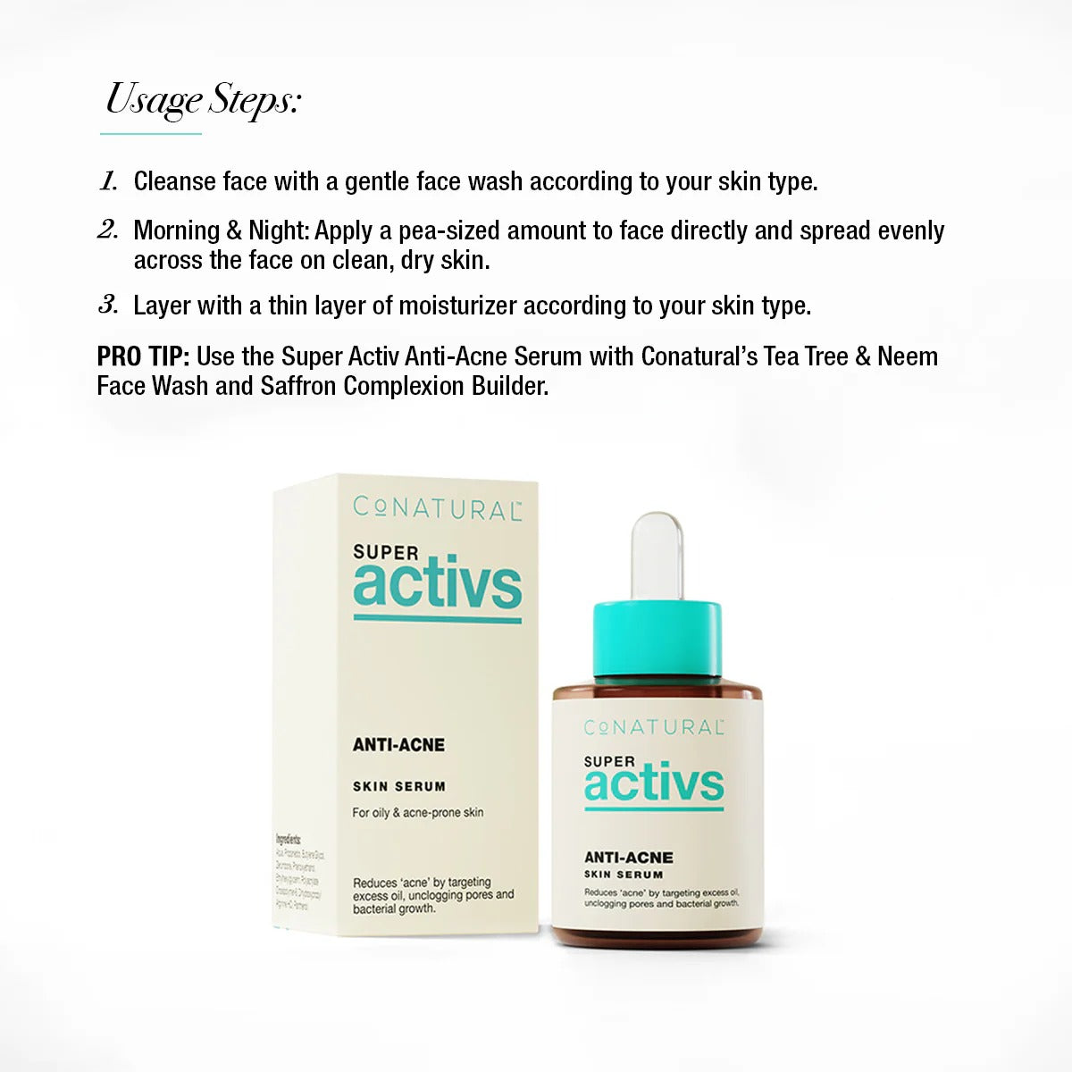 CoNATURAL - Anti-Acne Skin Serum