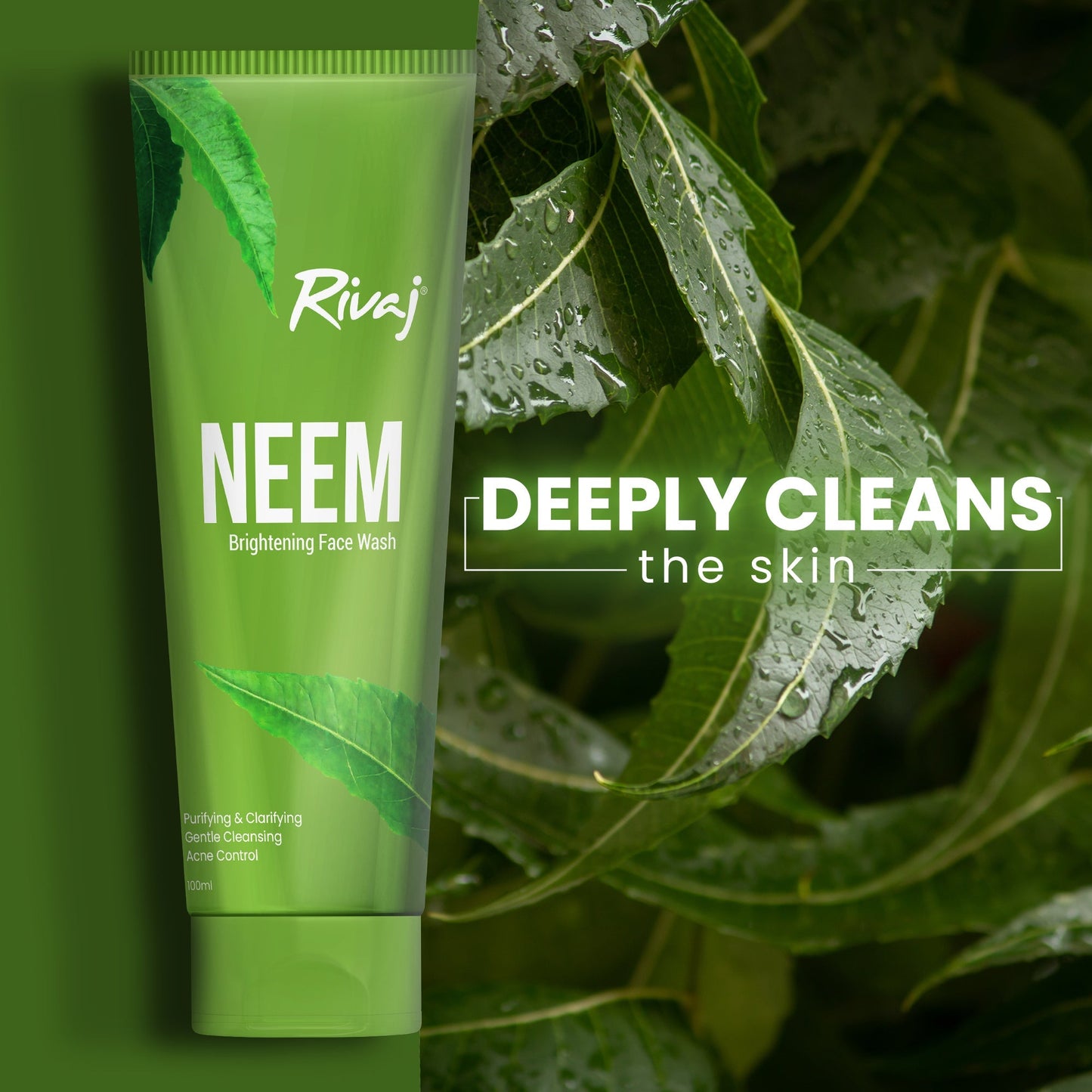 Rivaj - Whitening Face Wash - Neem Extract