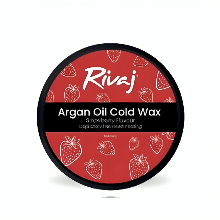 Rivaj - Strawberry Argan Oil Cold Wax 200g