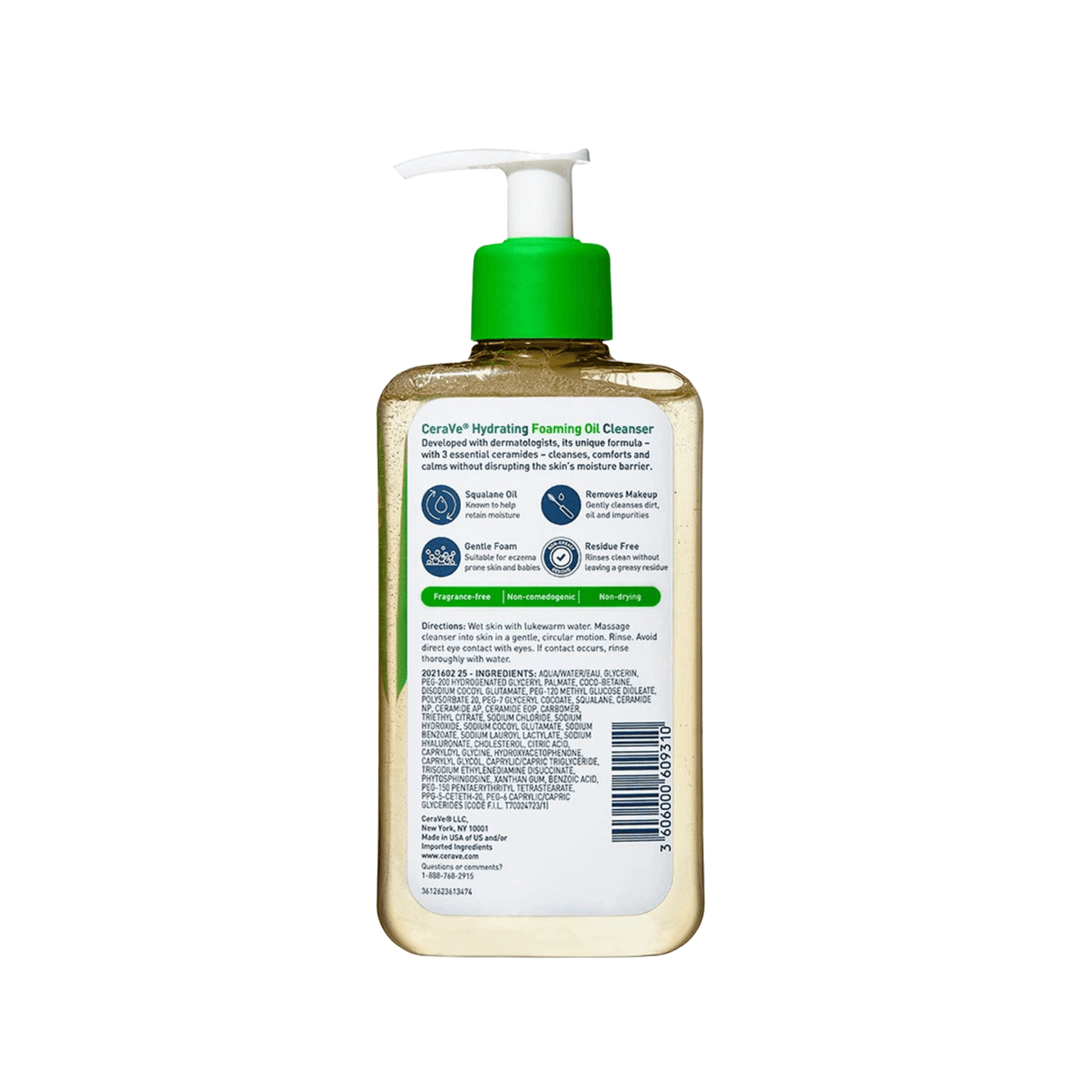 CeraVe - Hydrating Foaming Oil Cleanser
