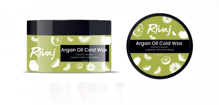 Rivaj - Lemon Argan Oil Cold Wax 200g
