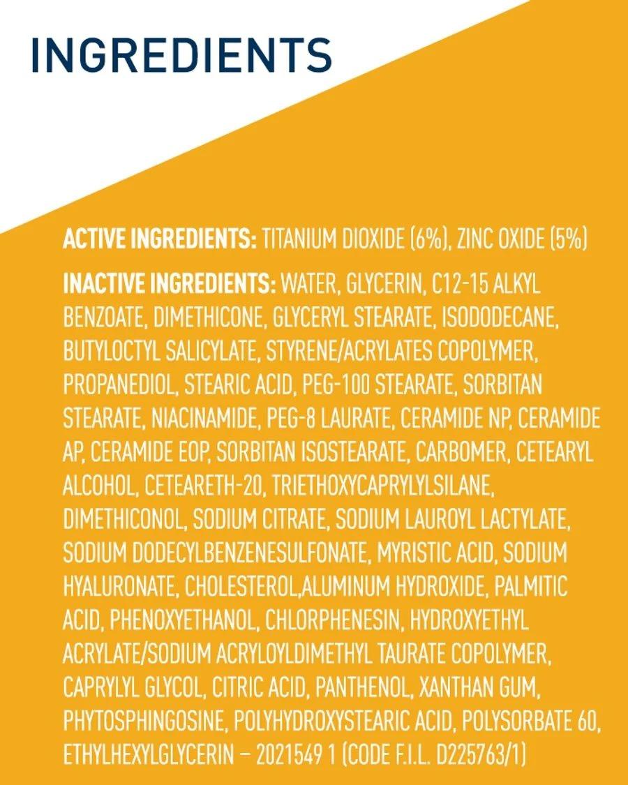 CeraVe - Hydrating Mineral Sunscreen SPF 30 Face Lotion