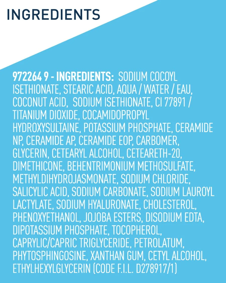 CeraVe - SA Cleanser Bar for Rough & Bumpy Skin