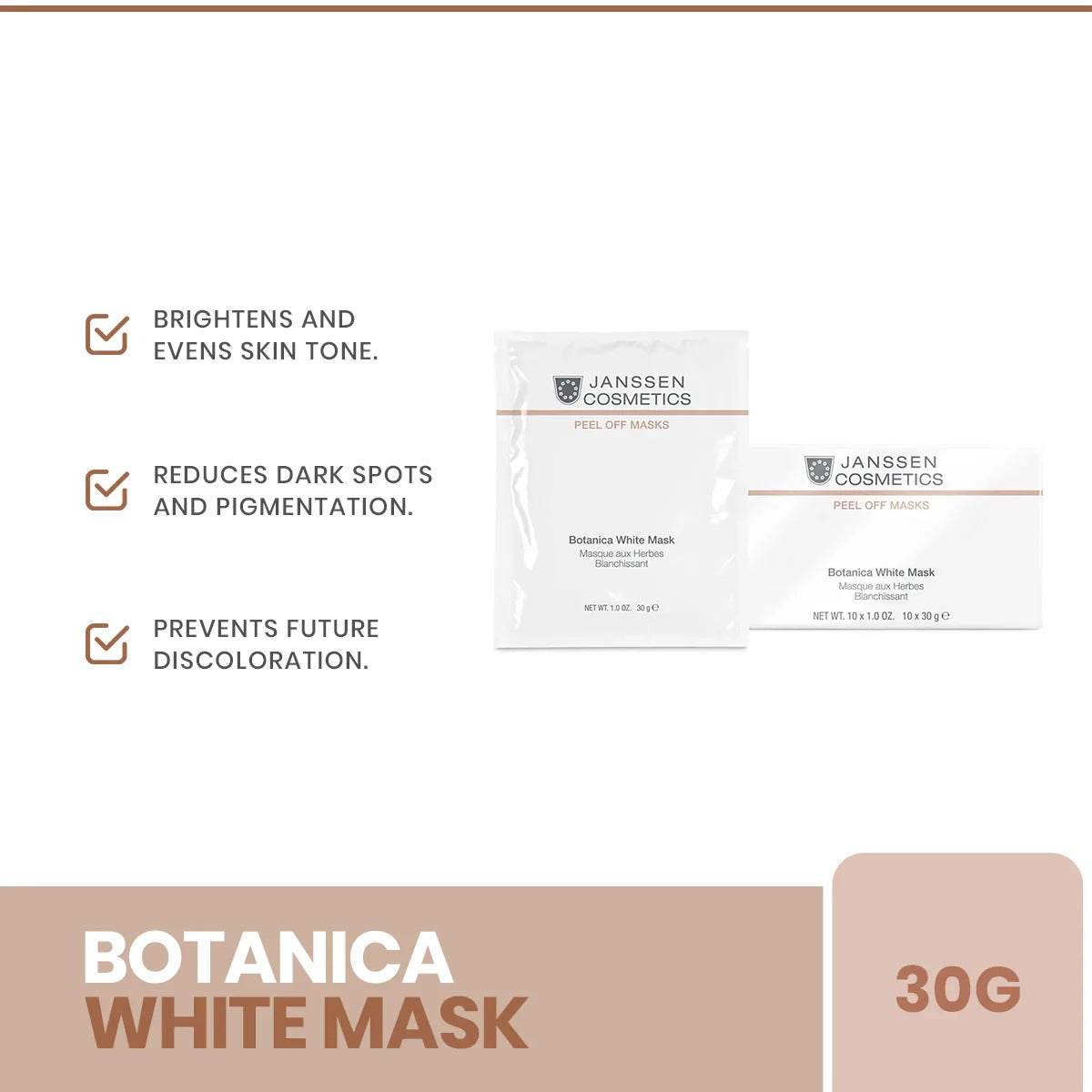 Janssen Cosmetics - Botanica White Mask 30 g