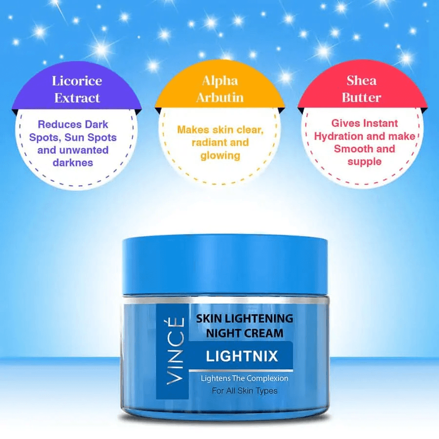 Vince - Skin Lightening Night Cream