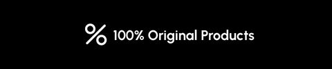 100% Original Products