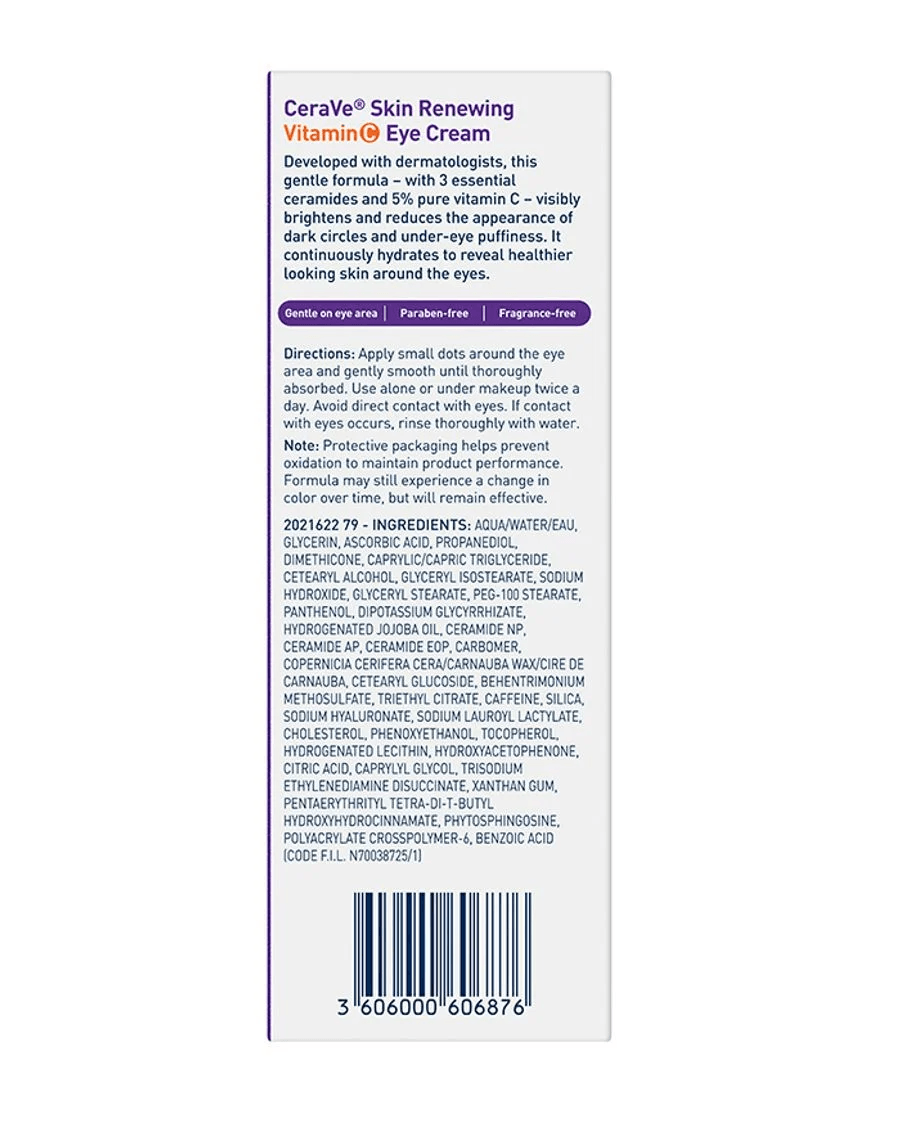 CeraVe - Skin Renewing Vitamin C Eye Cream