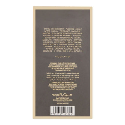 Roger & Gallet Open Perfume Men Edt 100ml