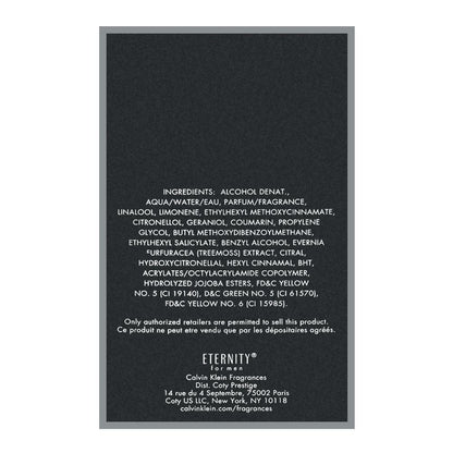 Calvin Klein Eternity For Men Perfume 100Ml