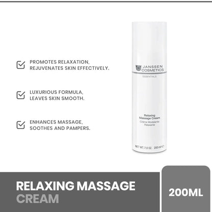 Janssen Cosmetics - Relaxing Massage Cream 200 ml