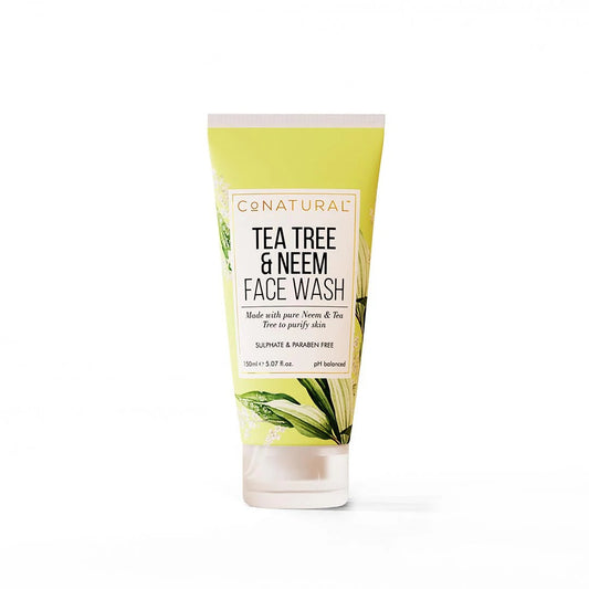 CoNATURAL - Tea Tree & Neem Face Wash