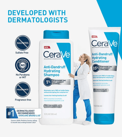 CeraVe - Anti-Dandruff Hydrating Shampoo