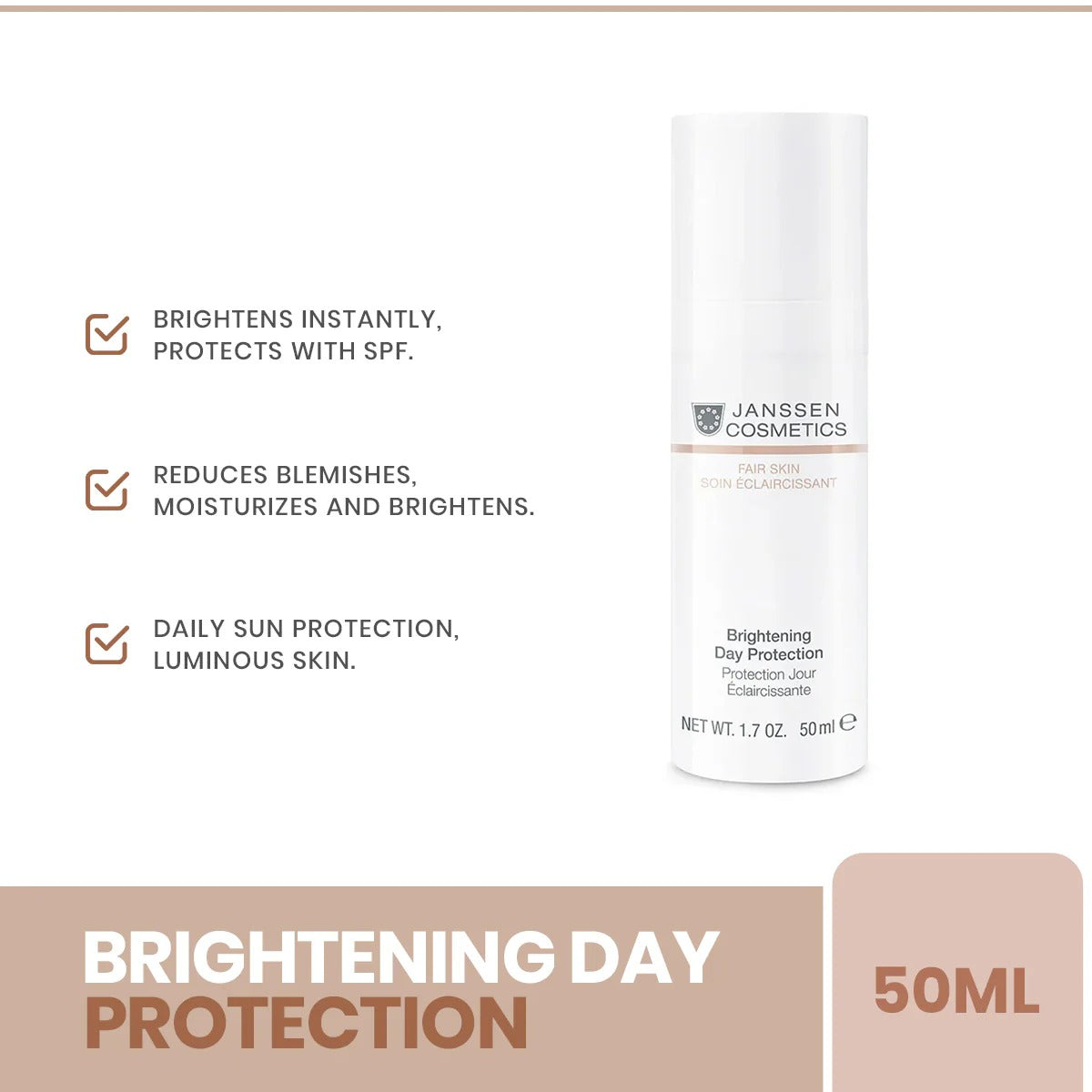 Janssen Cosmetics - Brightening Day Protection 50ml