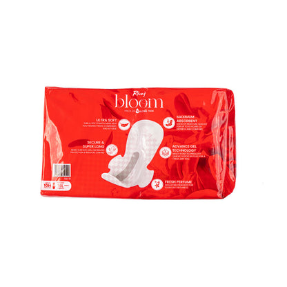Rivaj - Ultra Thin Bloom Sanitary Pads (Large) 16 PCS