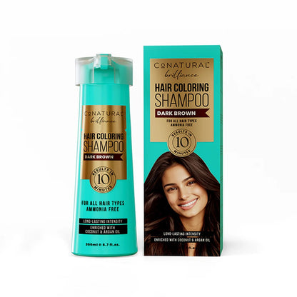 CoNATURAL - Hair Coloring Shampoo – Dark Brown