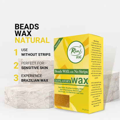 Rivaj - Beads Wax Natural (150g)
