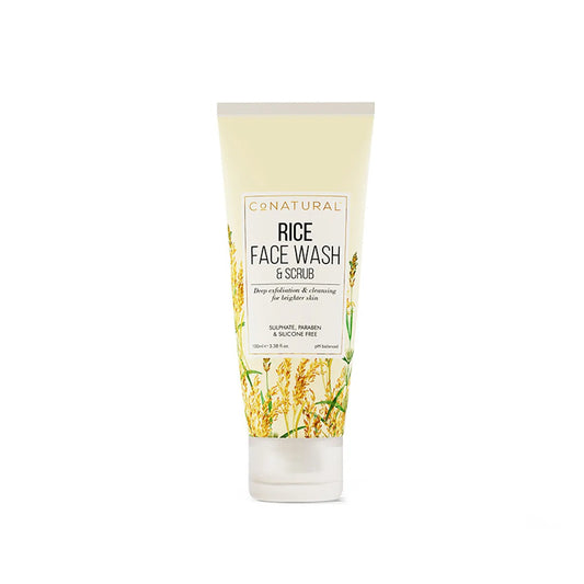 CoNATURAL - Rice Face Wash & Scrub