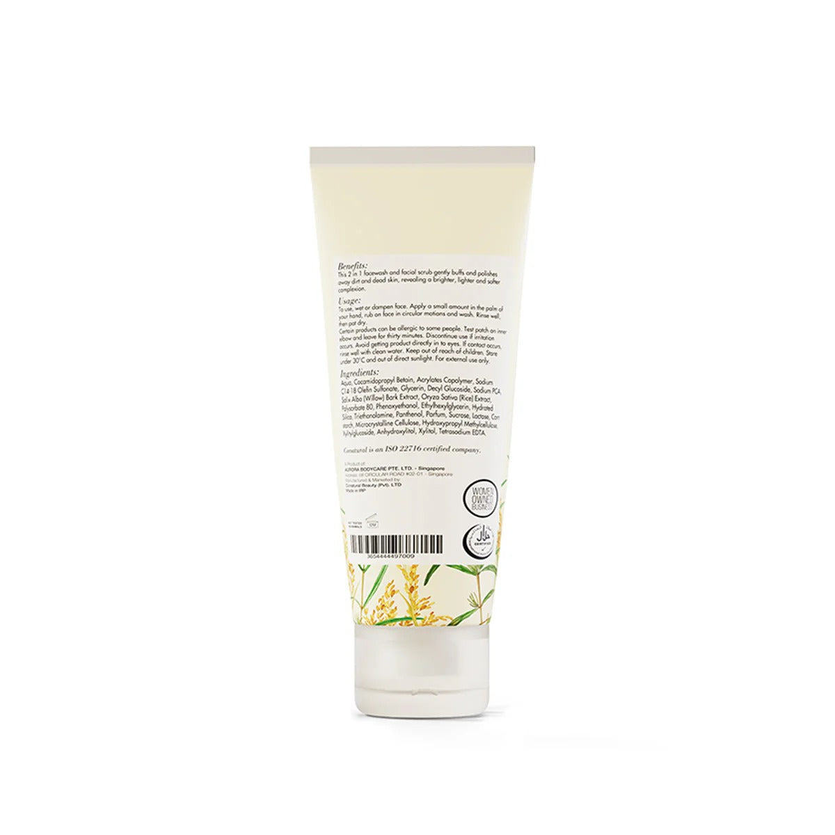 CoNATURAL - Rice Face Wash & Scrub