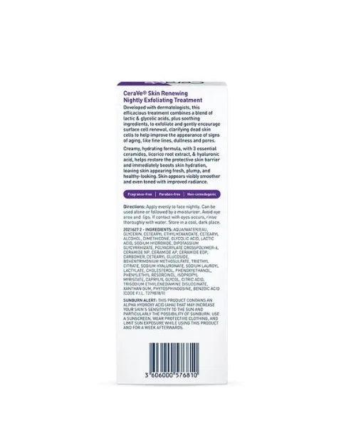 CeraVe - Skin Renewing Nightly Exfoliating Treatment