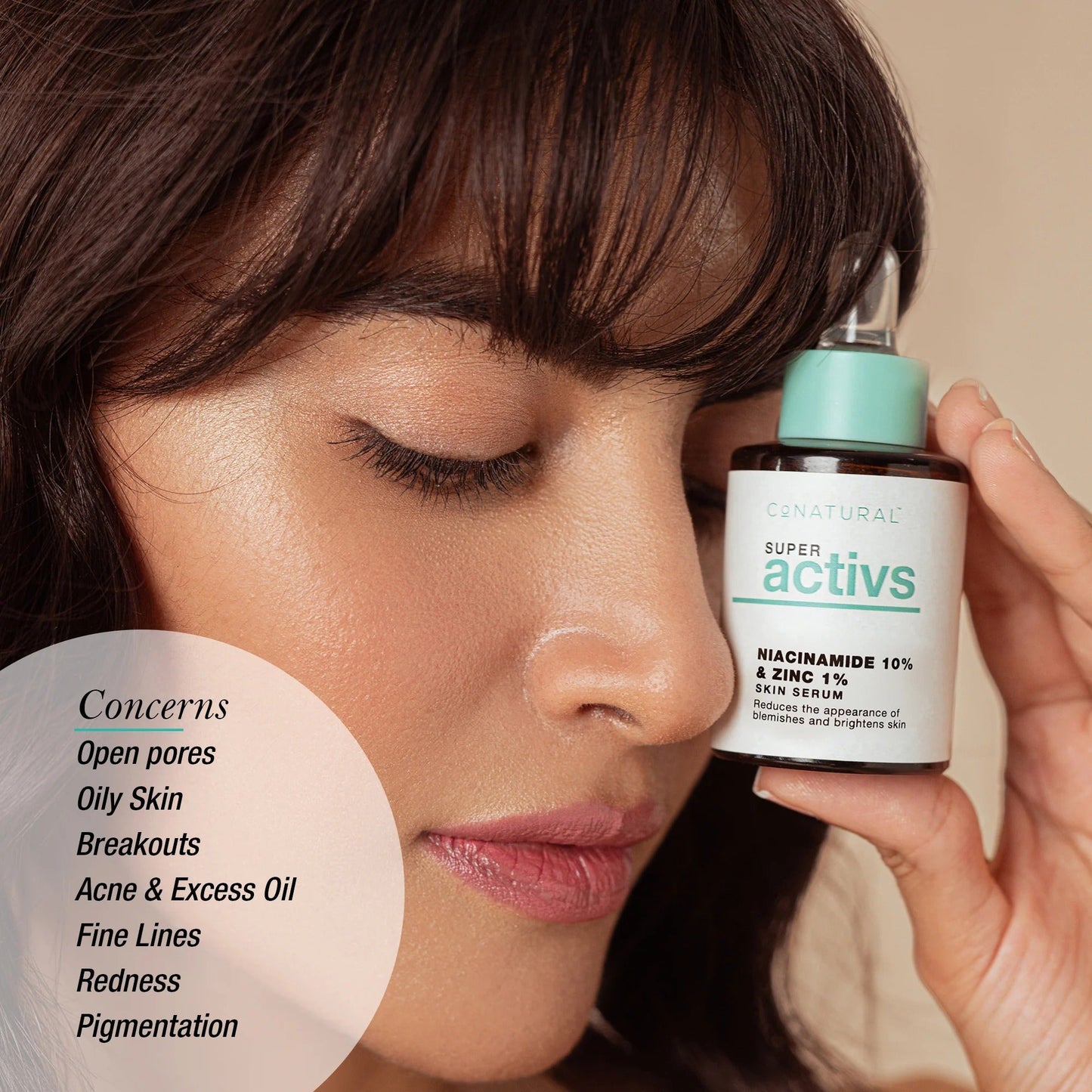 CoNATURAL - Niacinamide + Zinc Skin Serum