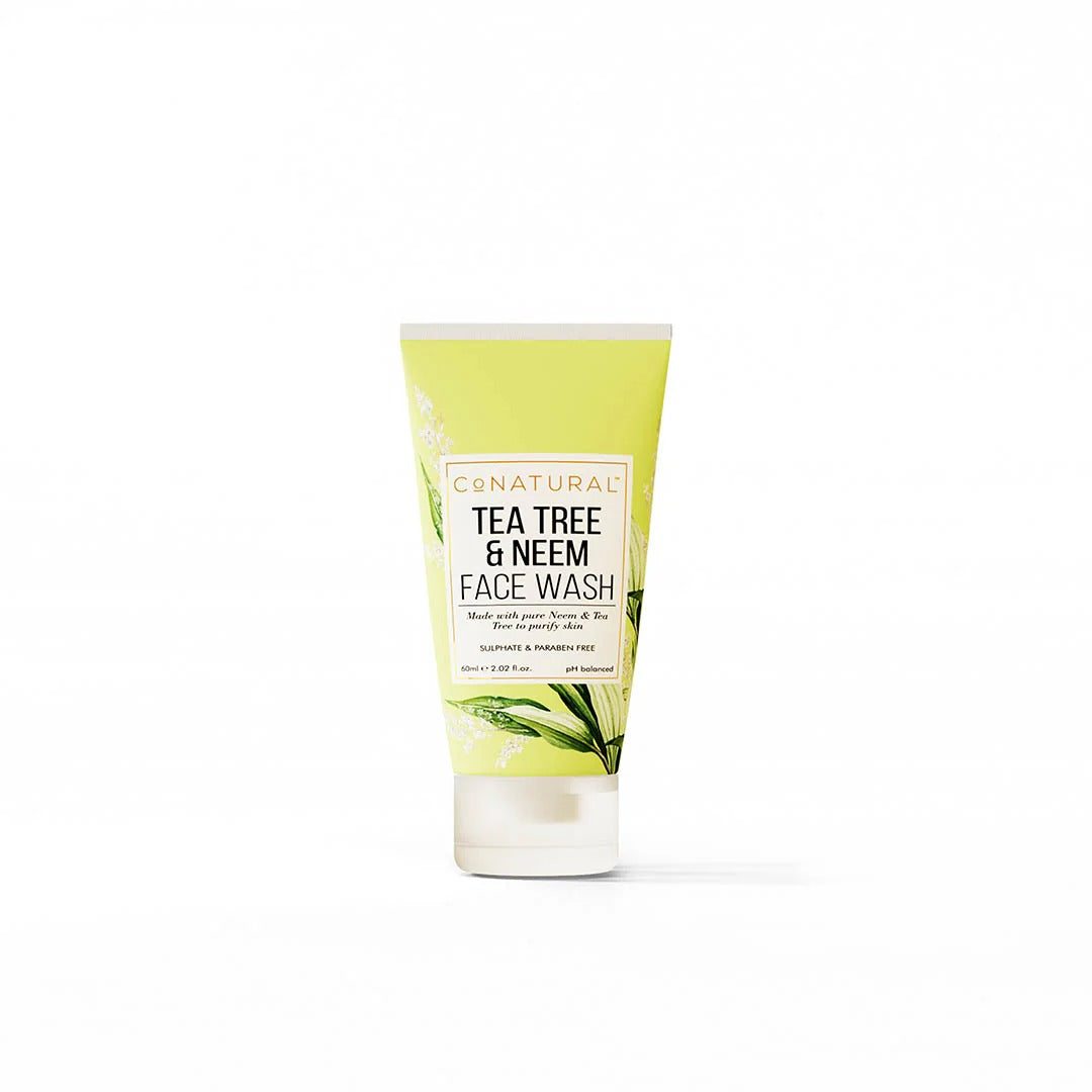 CoNATURAL - Tea Tree & Neem Face Wash