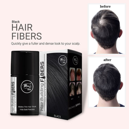 Rivaj - Hair Building Fibers 25g - Black