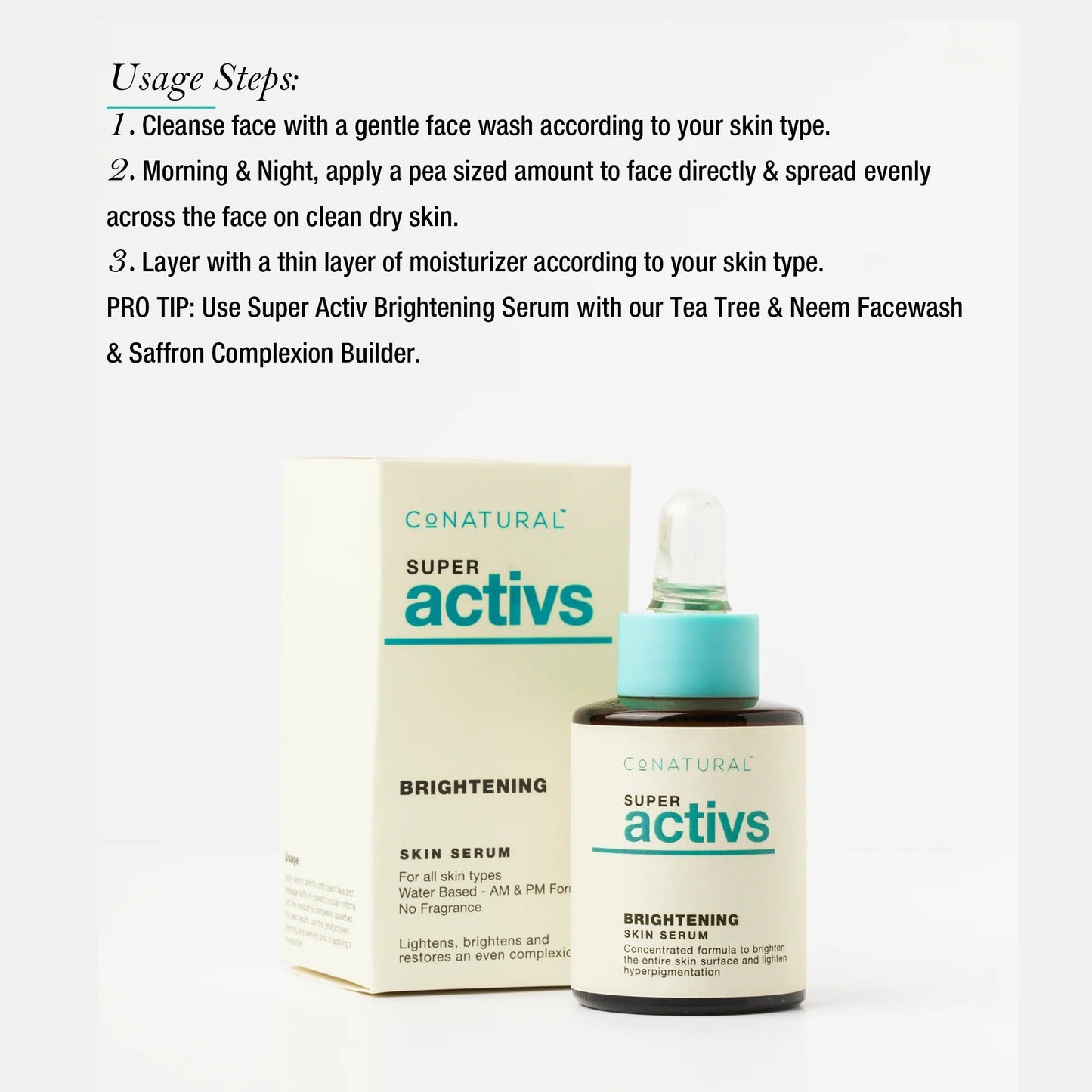 CoNATURAL - Brightening Skin Serum