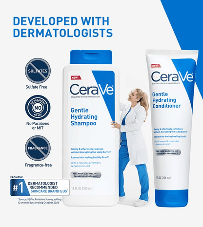 CeraVe - Gentle Hydrating Shampoo