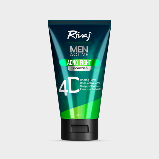 Rivaj - Men Acno Fight Face Wash (100ml)