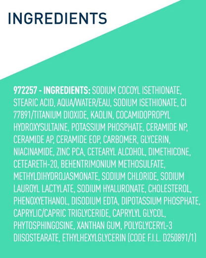 CeraVe - Foaming Cleanser Bar