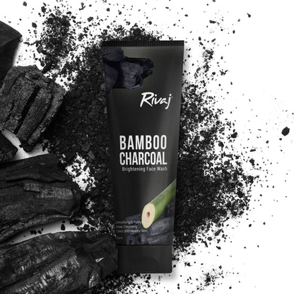 Rivaj - Whitening Face Wash - Bamboo Charcoal