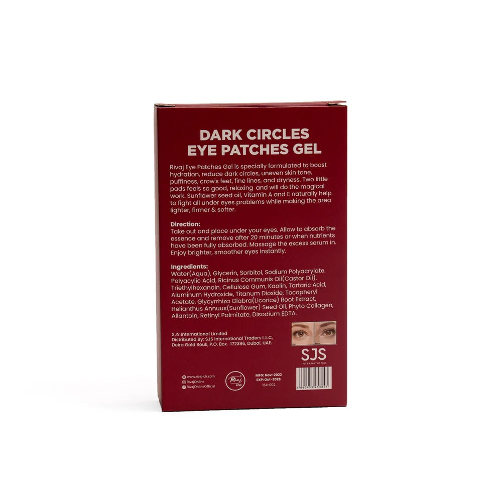 Rivaj - Eye Patches Gel (Dark Circles)