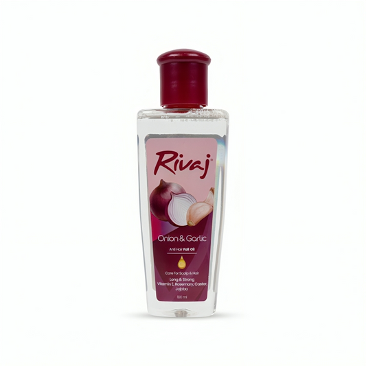 Rivaj - Onion & Garlic Anti-Hair Fall Oil 100ml