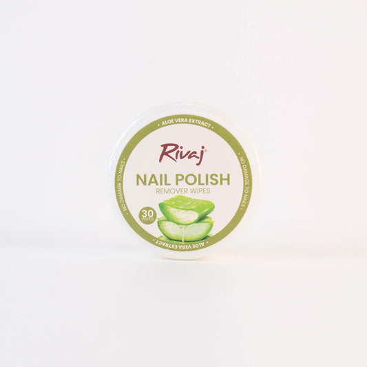 Rivaj - Nail Polish Remover Wipes (Aloe Vera Extract)