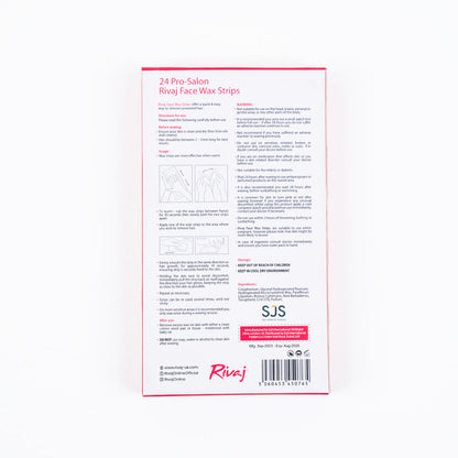 Rivaj - Face Wax Strips