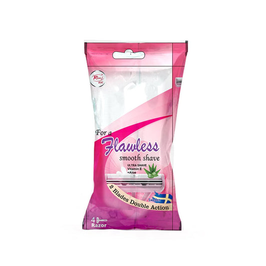 Rivaj - Flawless Smooth Shave Razor (Pack of 4)