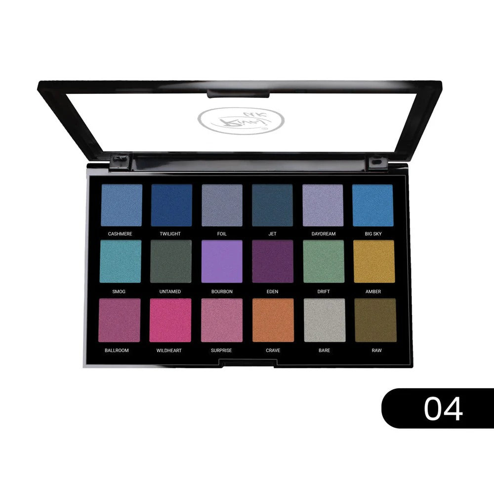 Rivaj - HD Flawless Eyeshadow Palette (18 in 1)