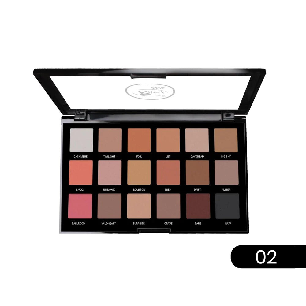 Rivaj - HD Flawless Eyeshadow Palette (18 in 1)