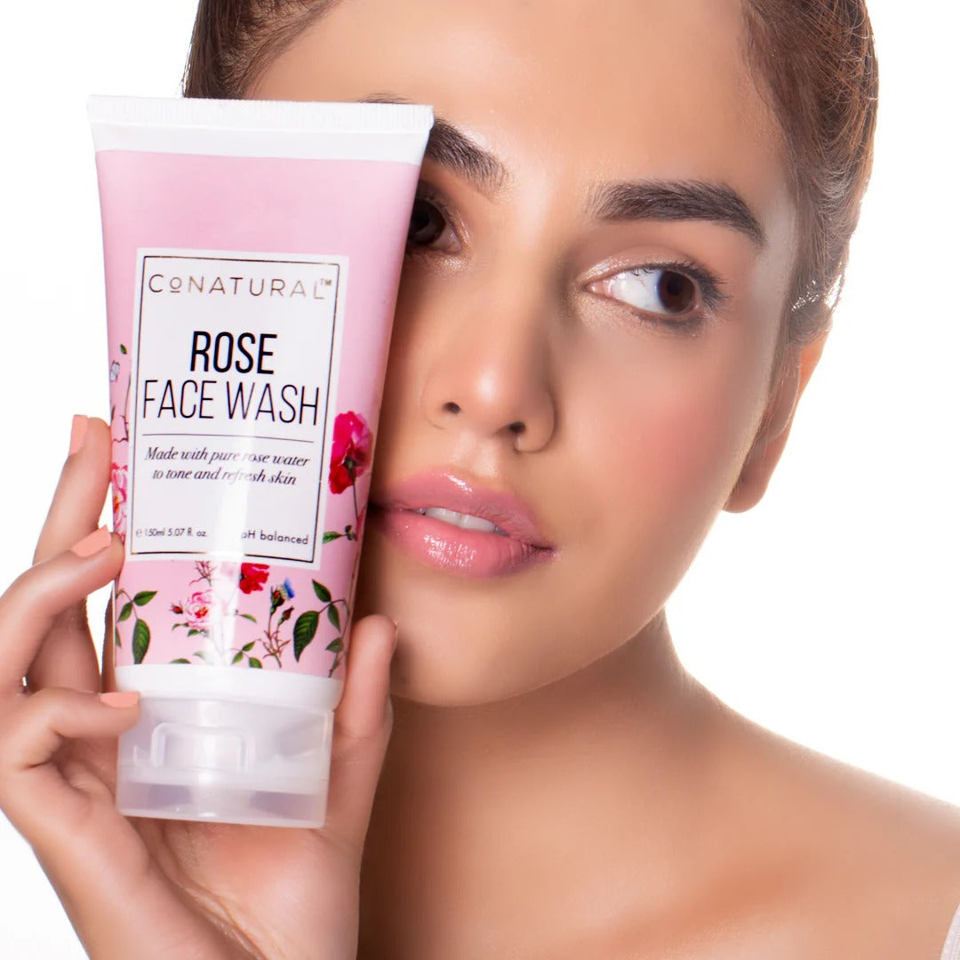 CoNATURAL - Rose Face Wash
