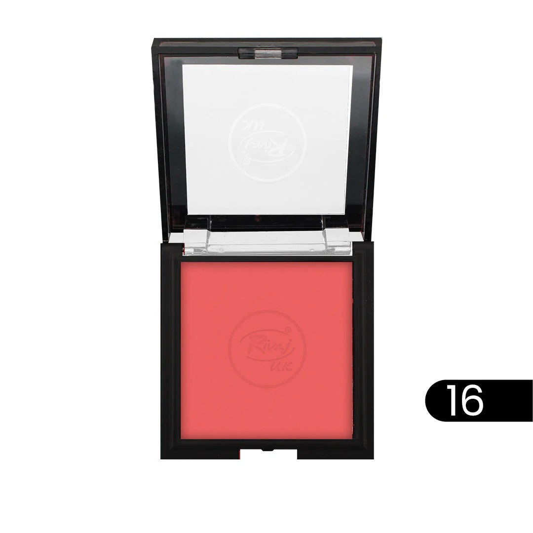 Rivaj - Matte Single Blush On Powder