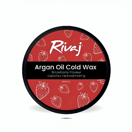 Rivaj - Strawberry Argan Oil Cold Wax 200g