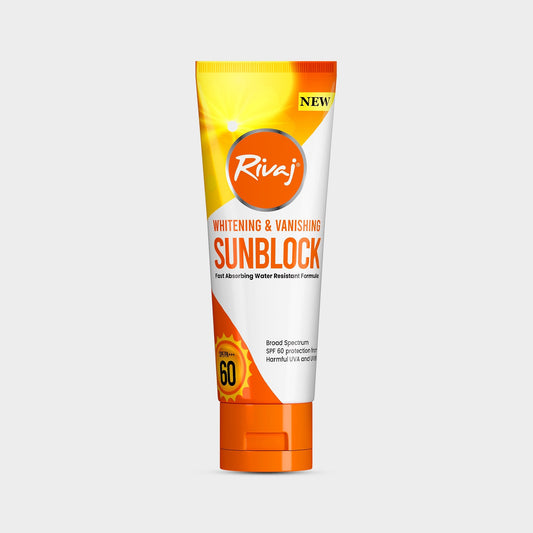 Rivaj - Whitening & Vanishing SPF60 Sunblock