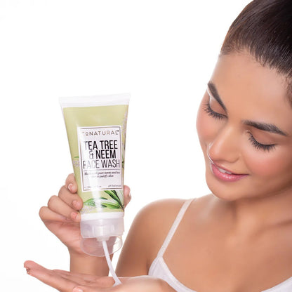 CoNATURAL - Tea Tree & Neem Face Wash