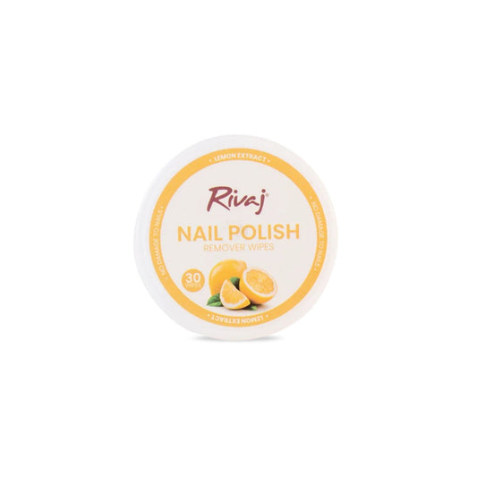 Rivaj - Nail Polish Remover Wipes (Lemon Extract)
