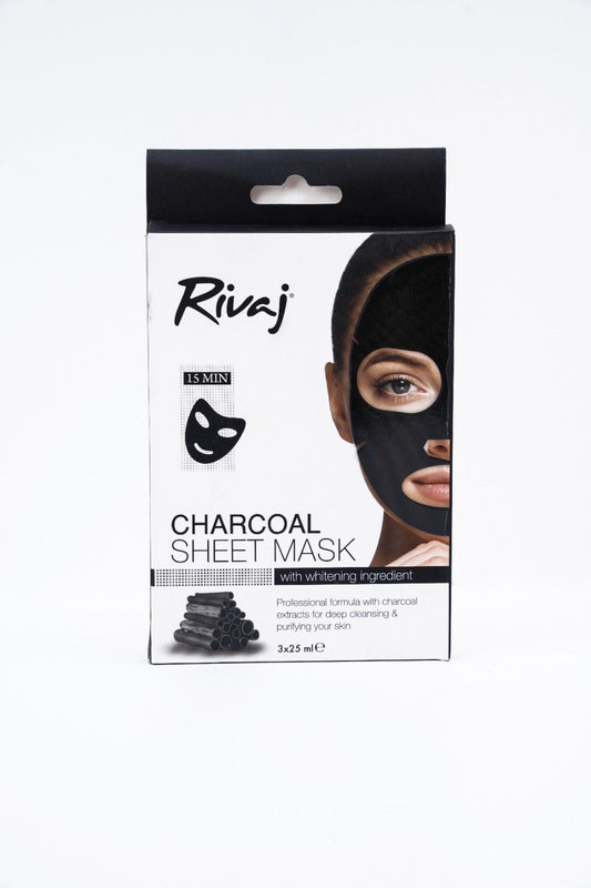 Rivaj - Charcoal Sheet Mask