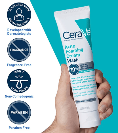 CeraVe - Acne Foaming Cream Wash