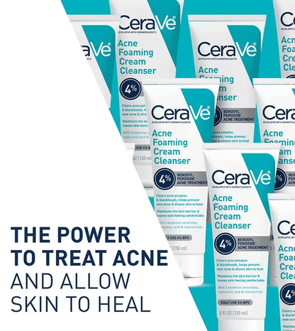 CeraVe - Acne Foaming Cream Cleanser